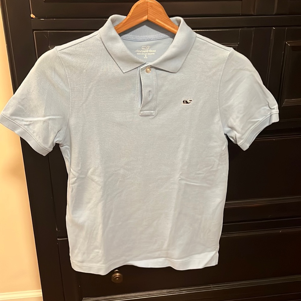 Vineyard Vines light blue polo size small